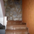 Escalera en casa rural