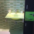 baño en verde
