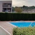 Piscina y jardin