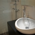 Detalle lavabo de sobreponer