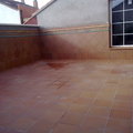 Alicatado en  terraza