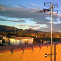 Antena en terraza