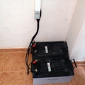 Baterías instalación fotovoltaica aislada.