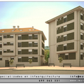 Bloque de viviendas en 3d