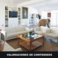 Valoración de contenidos e inventarios de bienes.