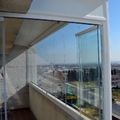 cerramiento de cristal sin perfiles