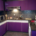 cocina en gris rustico