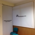 Cortinas enrollables con Logo serigrafiado