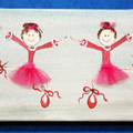 Cuadro infantil de bailarina