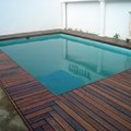 Deck en piscina