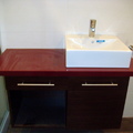 Detalle lavabo realizado a medida