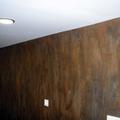 efecto oxido en pared de comedor