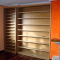 Estanteria de madera a medida
