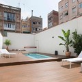 Jardín privado en Barcelona