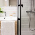 detalle baño . reforma y Home Staging de apartamento urbano en alquiler