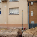 Instalación de acometida de gas natural para vivienda.