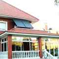 Instalacion de placas solares Rotex para agua caliente y calefaccion.