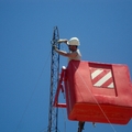 Instalacion torre para antena comunitaria