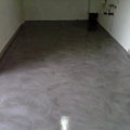 Microcemento en suelo interior