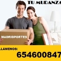 MUDANZAS EN MADRID(654600847) PORTES 40€