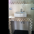 Mueble lavabo de obra 
