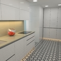 Render cocina integral de Rysibcn