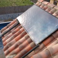 Instalación de agua caliente solar en unifamiliar