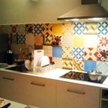 Patchwork mural de baldosas