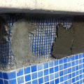 PATOLOGÍA EN PISCINA EN REPARACIÓN