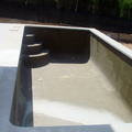 PISCINA IMPERMEABILIZADA A  FALTA DE CHAPAR 