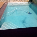 piscina rectangular- semidesbordante.