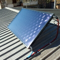 Placa solar térmica