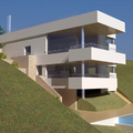 proyecto de vivienda unifamiliar junto al mar