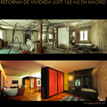 Proyecto reforma vivienda loft de 165m2