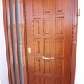 puerta acorazada con fijo lateral