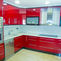 Reforma cocina roja Majadahonda