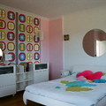 Revestimiento de pared con papel decorativo