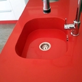 silestone rojo monza fregadero integrado marmoles villena en alicante