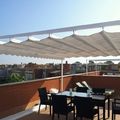 Toldo con palilleria
