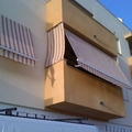 Toldo de balcón y ventana