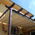 Toldo en Pergola Aluminio 120x120