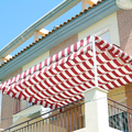 toldo plano con estructura de 50x50