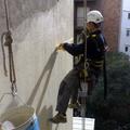 Trabajos verticales en fachadas