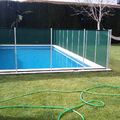 Valla para piscina, desmontable