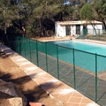 Valla para piscina, desmontable