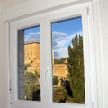 Ventana con persiana minibloc