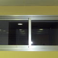 Ventana corredera con solape