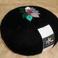 zafu flor de loto bordado