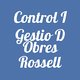 Control I Gestio D Obres Rossell