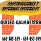Reformas Quilez-Calmaestra